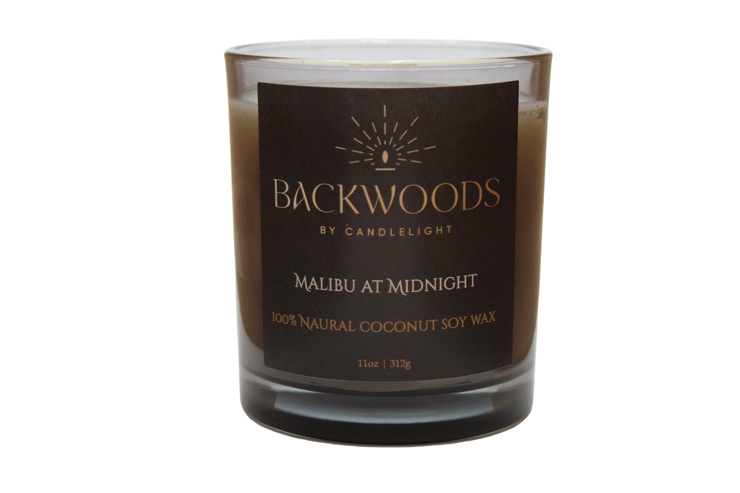 Malibu at Midnight Wooden Wick Candle - Seasonal Scent
