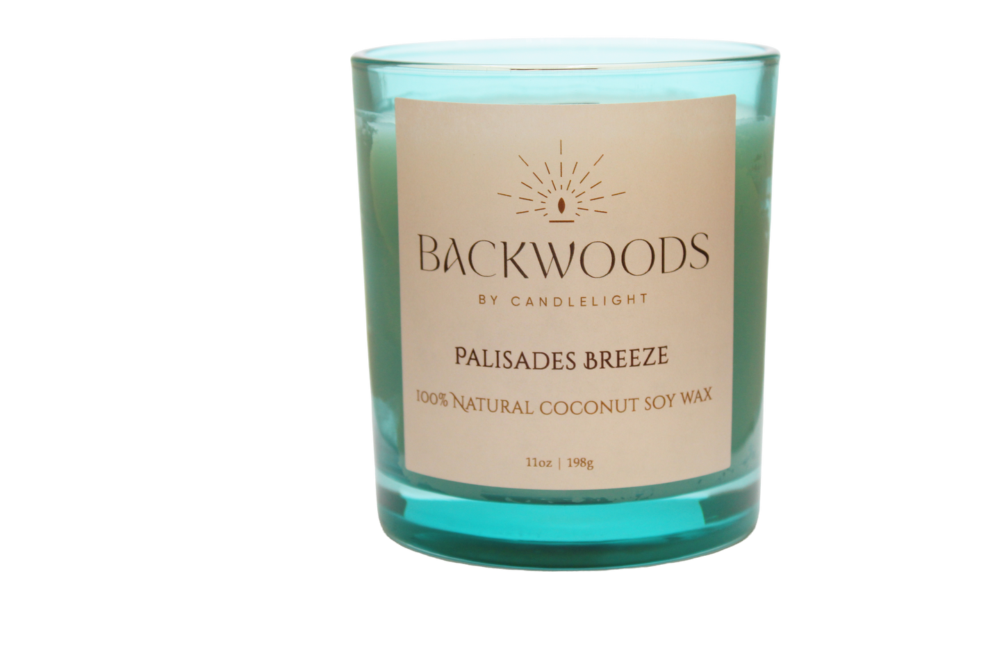 Palisades Breeze Wooden Wick Candle - Seasonal Scent