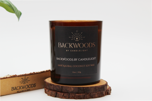 Backwoods By Candlelight Wooden Wick Candle