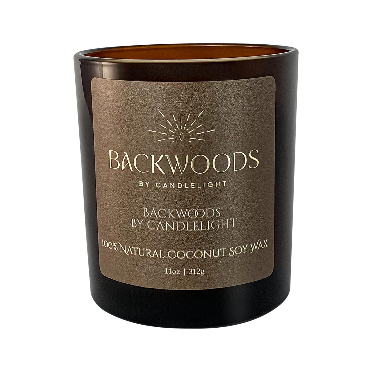 Backwoods By Candlelight  All Natural Wooden Wick Candle