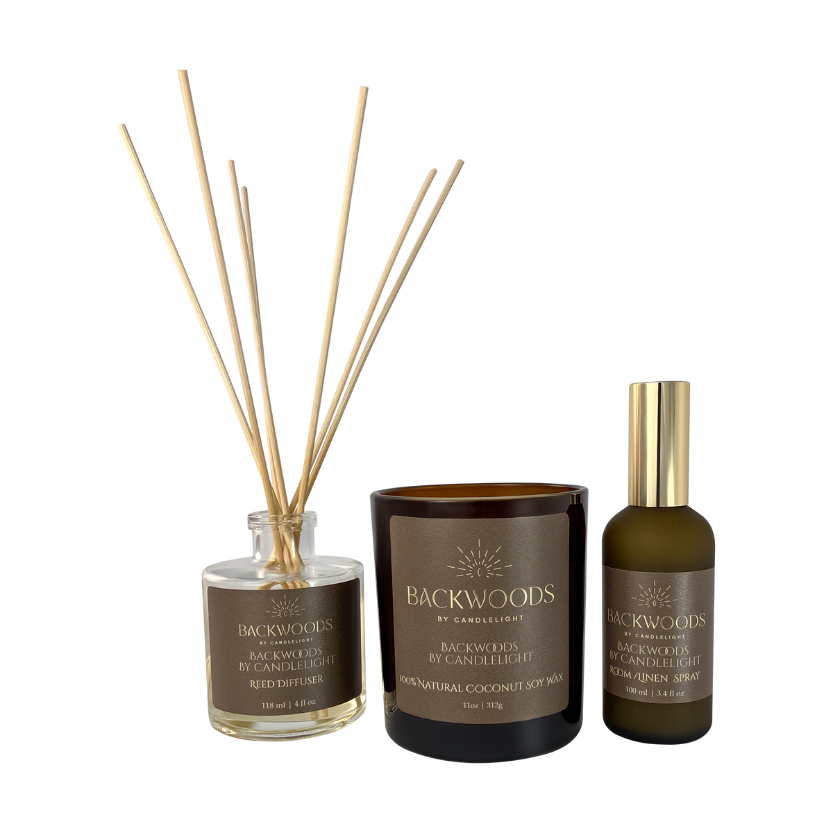 Backwoods By Candlelight Gift Set