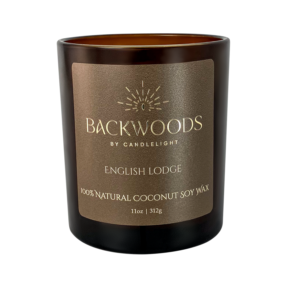 English Lodge All Natural Wooden Wick Candle