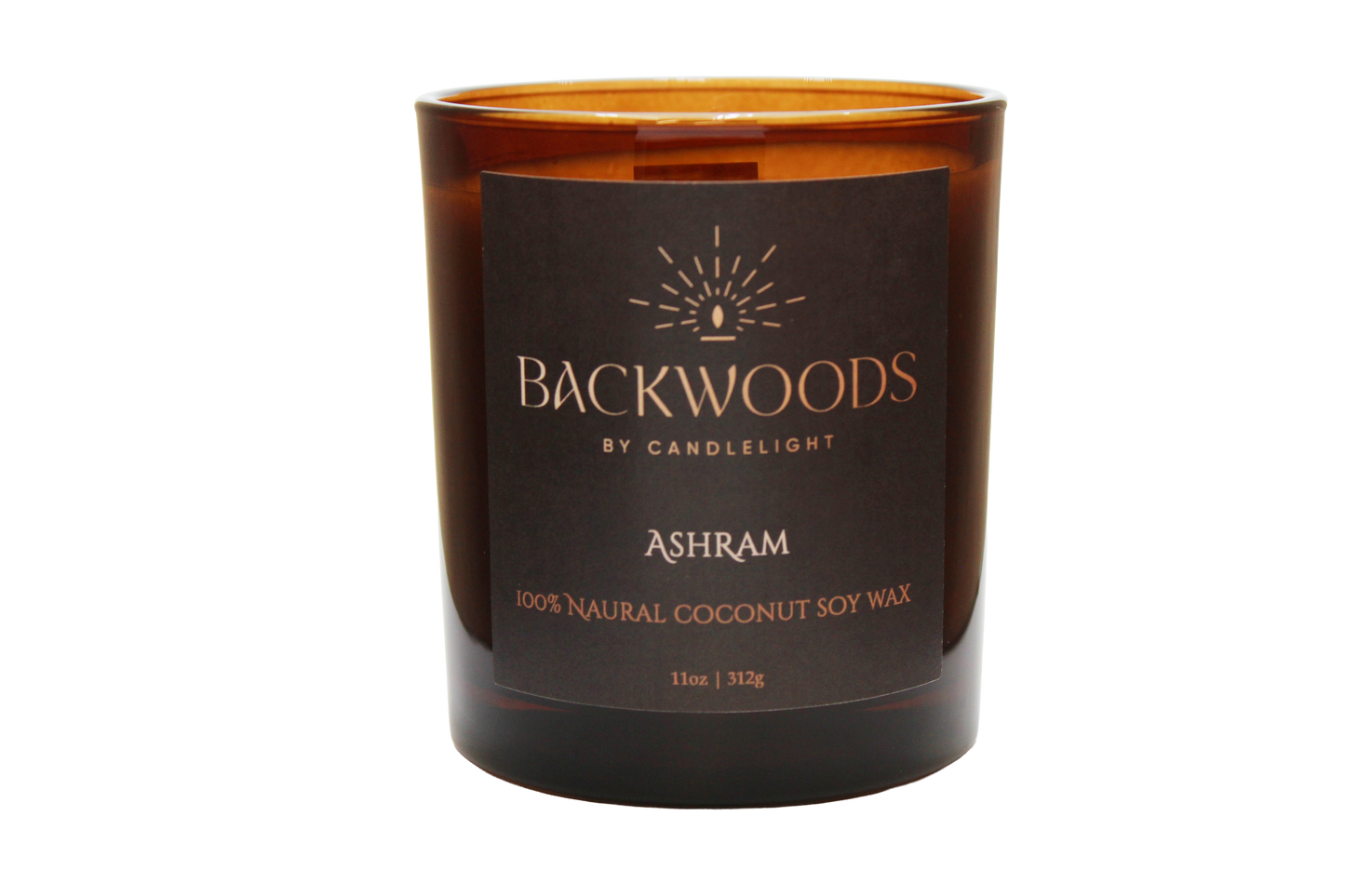 Ashram Wooden Wick Candle
