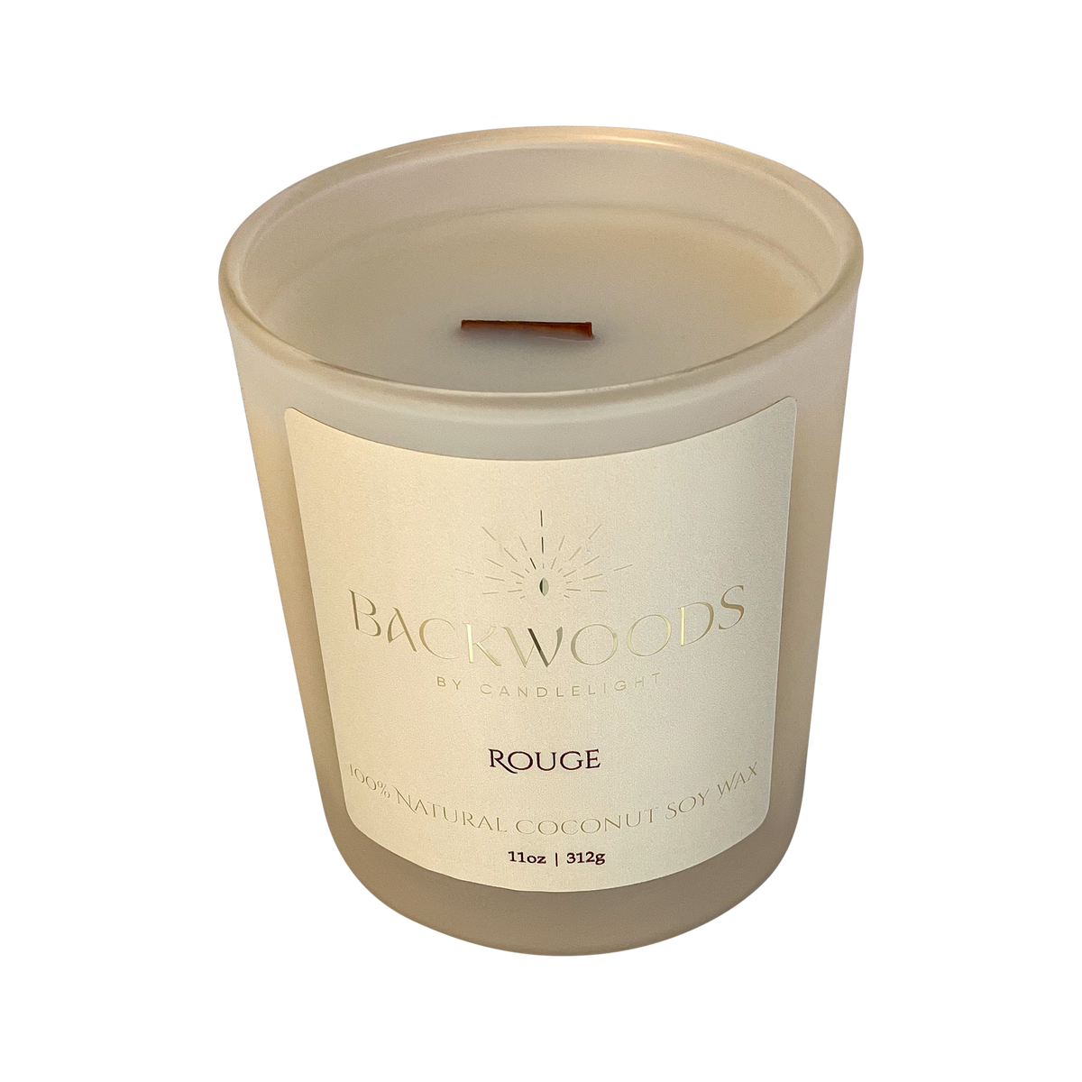 Rouge All Natural Wooden Wick Candle