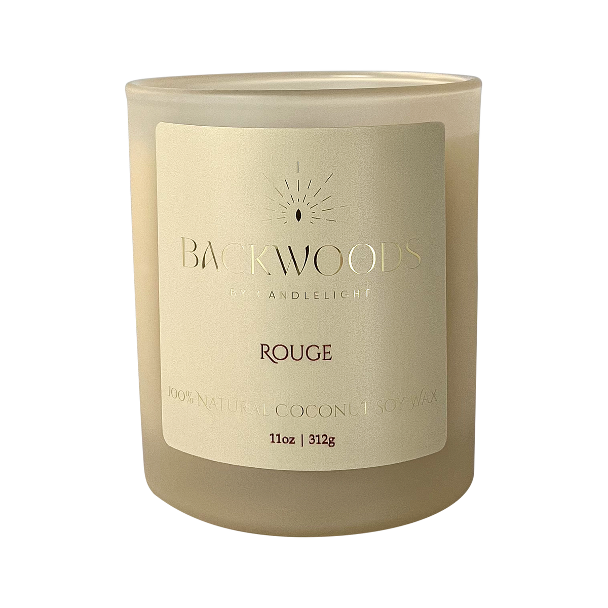 Rouge All Natural Wooden Wick Candle