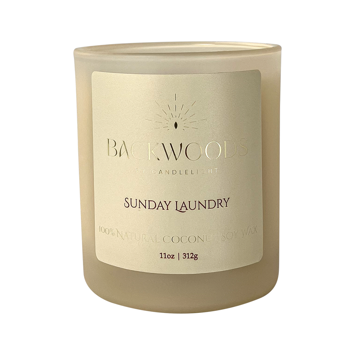 Sunday Laundry All Natural Wooden Wick Candle